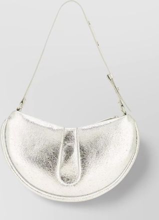 Themoir&egrave; adjustable strap half-moon shoulder bag