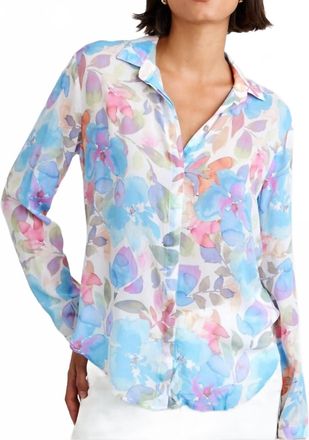 Bella Dahl Hipster Floral Shirt In Floral Print