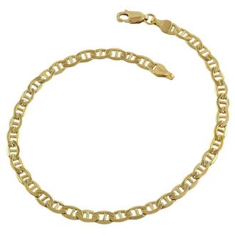 Pompeii3 14k Yellow Gold Filled Mariner Link Bracelet 8.5 Inch