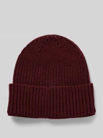Unio Hamburg Beanie mit Kaschmir-Anteil in Bordeaux, Gr&ouml;&szlig;e 1