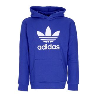 adidas Lichtgewicht Hoodie met Logo - Heren - Sportshirts - Blauw - L - Katoen - Fitness