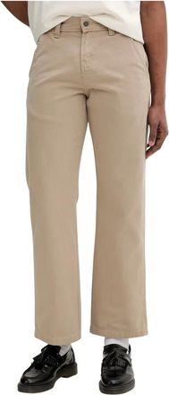 Dickies Carpenter Canvas Pants - Heren - Chinos - Beige - W34 L32 - Katoen - Broeken