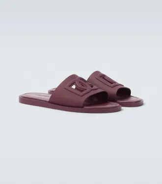 Dolce & Gabbana DG rubber slides