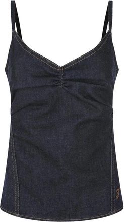 Jacquemus Top Jacquemus - Dames - Tops zonder mouwen - Blauw - 2XS - Katoen - Tops