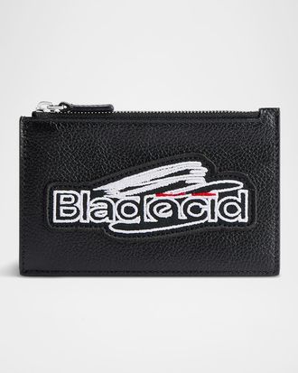 Balenciaga Mens Cash Long Coin Card Holder