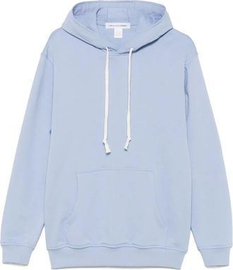 Comme Des Garçons Felpa in jersey con cappuccio - Blu