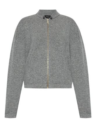 Fabiana Filippi wool cardigan - women - Virgin Wool - 44 - Grey