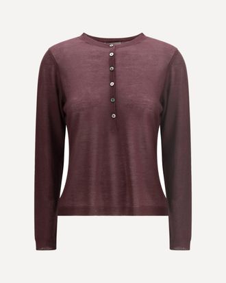 Mirror in the Sky Surya Henley Cardigan Female M