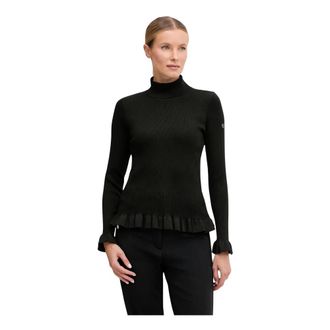 Newland Lady Turtleneck - Dames - Outdoor broeken - Zwart - XS - Tweed - Fitness