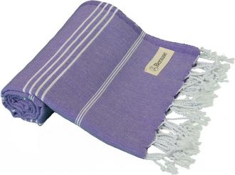 None Bersuse 100% Cotone - Anatolia - Asciugamano Turco Telo Mare - Viola Scuro