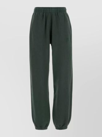 Anine Bing cotton karter joggers elastic cuffs waistband