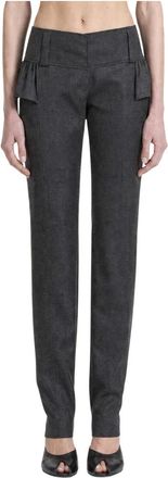 Charlotte Knowles Knwls - Victoria Trouser - Dames - Broeken - Grijs - Maat: S Katoen
