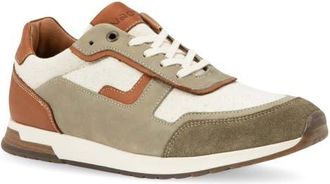 Naot Boost Sneaker in Green Khaki Leather at Nordstrom, Size 44