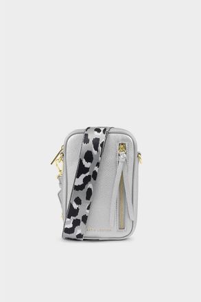 Katie Loxton Hallie Small Crossbody Bag in Silver at Nordstrom