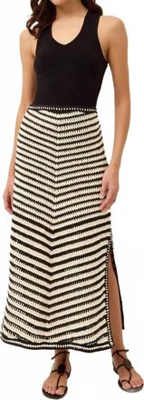 Marie Oliver Dixe Maxi Skirt In Regatta