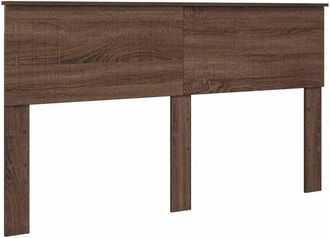 vidaXL Cabecero Roble Marr&oacute;n 160 Cm Madera Contrachapada Vidaxl