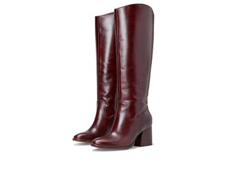 Vince Camuto Leila - Wide Calf Womens Boots Rich Mahogany : 10 M, Leather