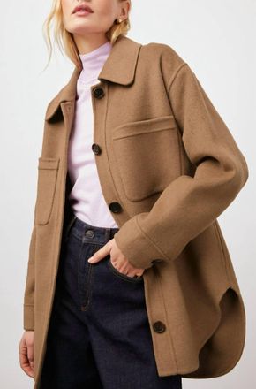 Rails Connie Shirt Jacket In Camel
