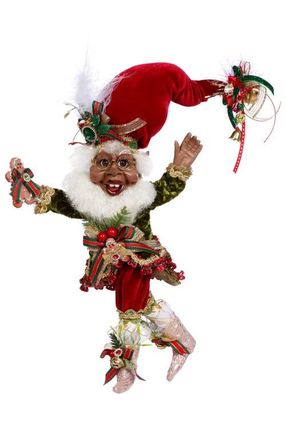 Mark Roberts African American Cookies and Milk Elf, Small in Red at Nordstrom