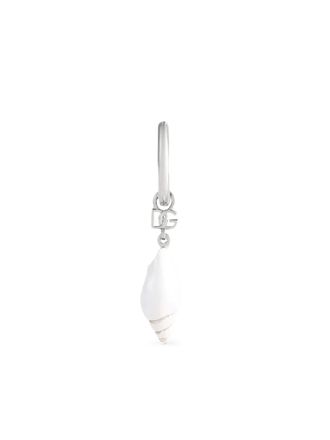 Dolce & Gabbana seashell single earring - Silver