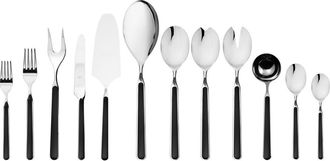 Mepra Fantasia Flatware Set - 67 Pieces in Black at Nordstrom