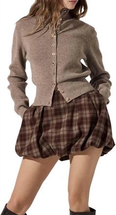 Astr Womens Toini Skort In Grey