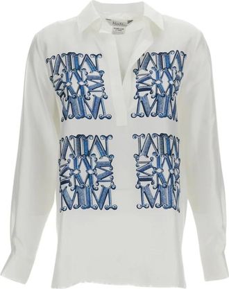 Max Mara Mujer, Blusas y Camisas, Blanco, Talla: XS