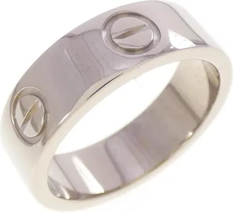 Cartier White Gold (18K) Band Ring (Pre-Owned)