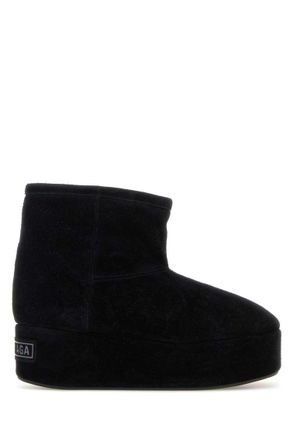 Balenciaga Black Solid Boots