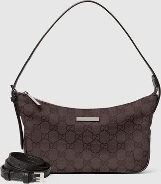 Gucci Lady Lunetta Small Shoulder Bag, Beige, GG Canvas