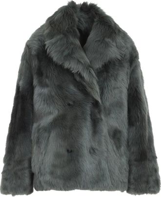 Yves Salomon Cappotto Toscana - - Jackets - Donna - Grigio - S