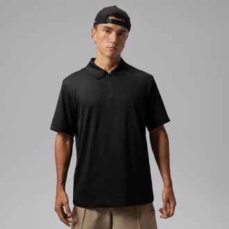 Nike Jordan Mens Jordan Sport Dri-FIT Golf Polo in Black | IU1595-010