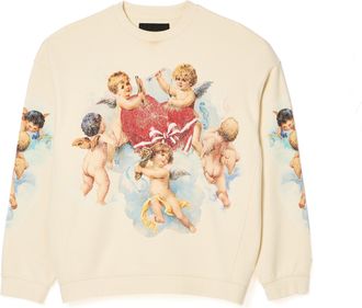 Cult of Individuality NOVELTY FLEECE CREW SWEATSHIRT