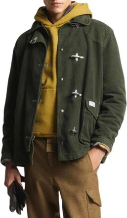 Fay 4 Ganci Blouson - Jackets - Hombre - Verde - XL