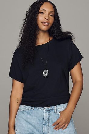 Maeve Caitlin Cotton Boxy Tee