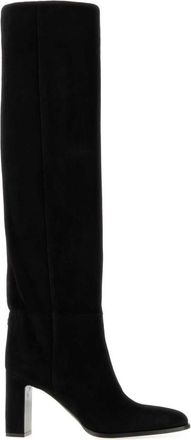 Jimmy Choo London Black Suede Caly Boots