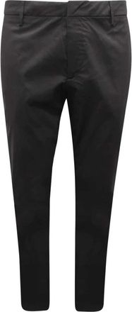 Dondup Gaubert Broek Made in Italy - Heren - Slim Fit Broeken - Zwart - W38 - Broeken