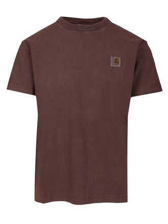 Carhartt Work in Progress S/S Vista T-Shirt Marrone-Uomo
