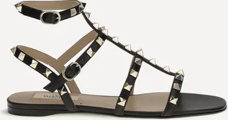 Valentino Garavani Sandali Rockstud in pelle Woman 36.5