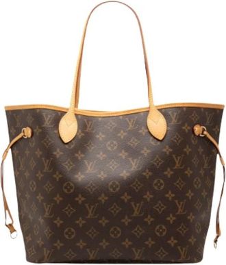 Louis Vuitton Pre-owned Neverfull MM - Dames - Vintage Shopper - Bruin - ONE Size - Leer - Vintage