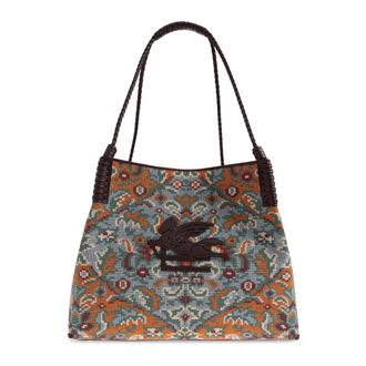 Etro Etro, Tote Bags, female, Multicolor, Size: ONE SIZE Libra Large Shopper Bag