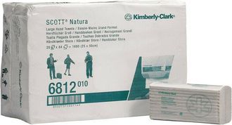 Scott Toalla De Mano 6812 2 Capas Blanco L500xw250ca.mm 1680 Toallas De Mano/caja Kleenex