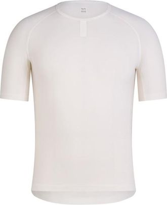 Rapha Merino Base Layer Short Sleeve Merinounterwäsche für Herren | weiß