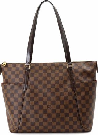 Louis Vuitton Brown Damier Canvas Damier Canvas Handbag Tote Bag (Pre-Owned)