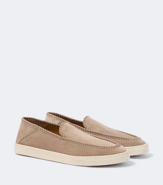 Giorgio Armani Suede slip-on shoes