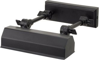 Loops Single Bulb Adjustable Joints Directional Picture Light Black LED E14 40W Bulb