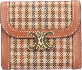 Celine Pre-owned Wallets, female, Multicolor, Size: ONE SIZE Pre-owned Vintage Wallet (tri-fold)