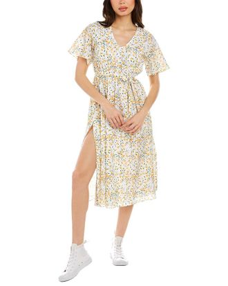 Celina Moon Belted Midi Dress