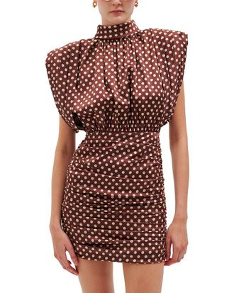 Ronny Kobo Antares Silk-Blend Dress