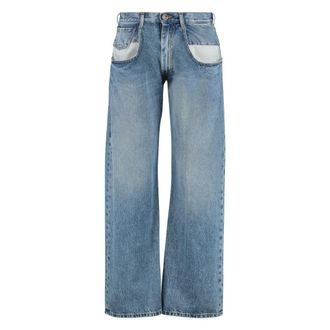 Maison Margiela Dames, Jeans, Blauw, Maat: XS Katoen